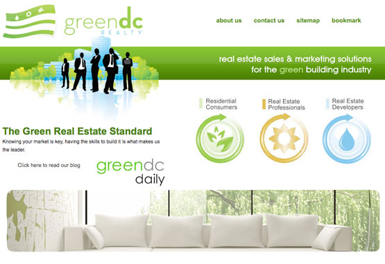 Green DC Realty Website