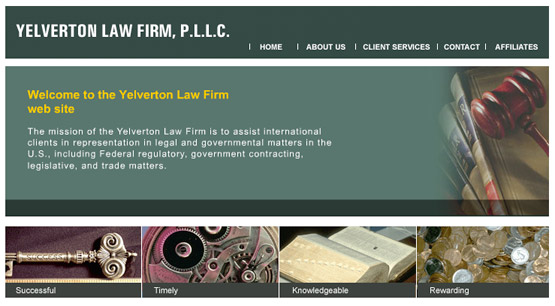 Yelverton Law company website