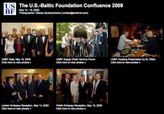 U.S.-Baltic Foundation Gala 2009