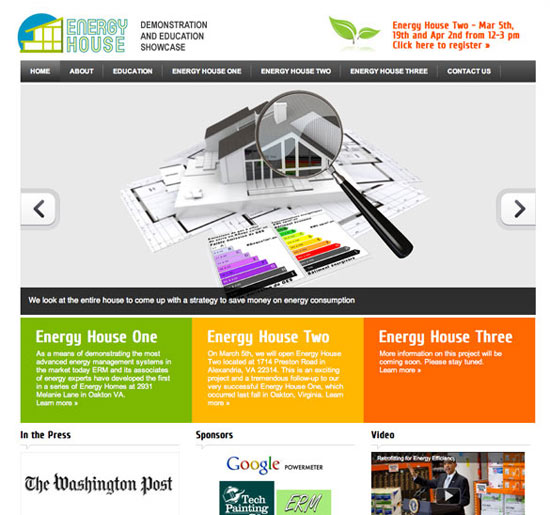 Green Energy Web Design Project