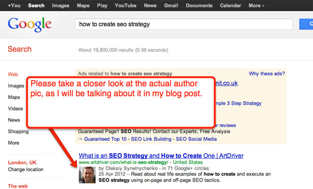 Google Author Pic Not Showing Up? Solution Time!