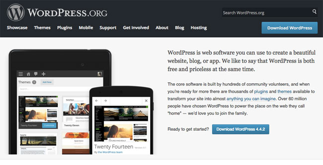Install the latest version of WordPress CMS